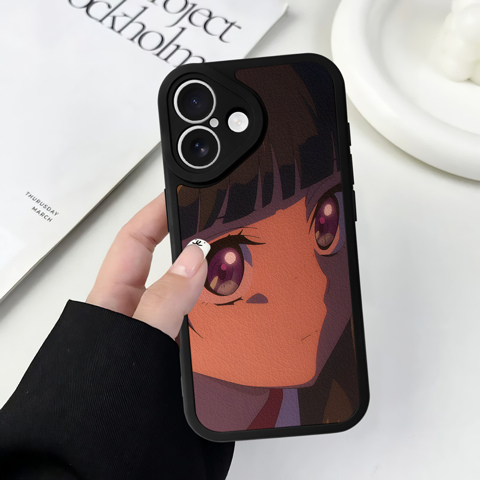 薬屋のひとりごと The Apothecary Diaries 【iPhone 16シリーズ対応】シリコンスマホケース（レザー調） 材質：シリコン